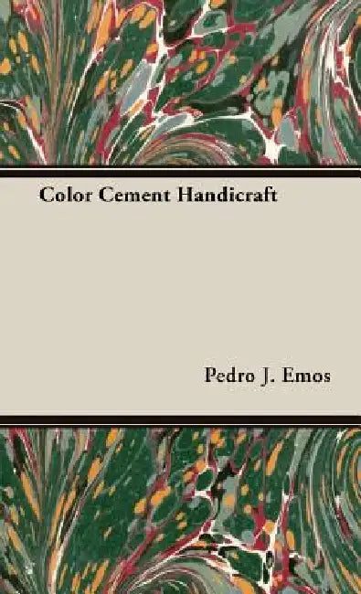 Color Cement Handicraft by Pedro J. Emos