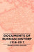 Documents of Russian History 1914-1917 by Frank Alfred Golder