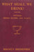 What Shall We Drink? - Popular Drinks, Recipes and Toasts by Magnus Bredenbek