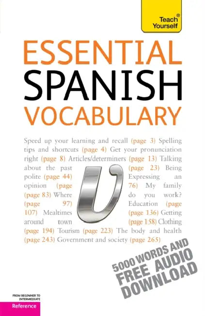 Essential Spanish Vocabulary by Mike Zollo