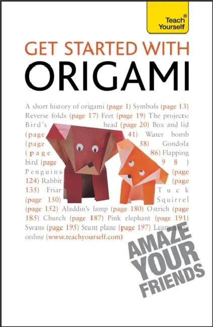Get Started with Origami: Teach Yourself by Robert Harbin