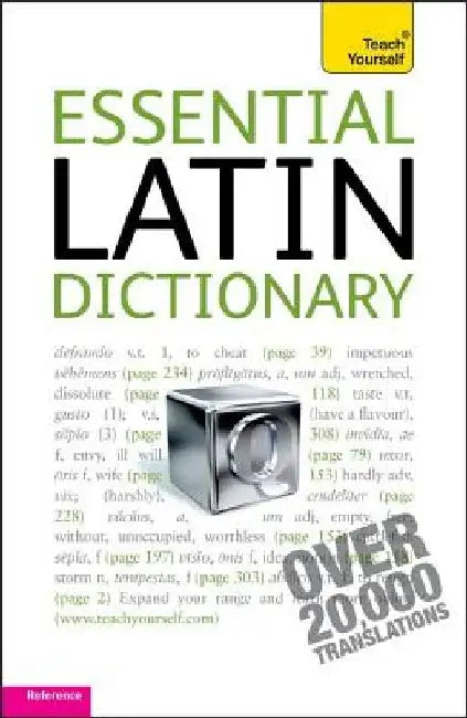 Essential Latin Dictionary by Alastair Wilson