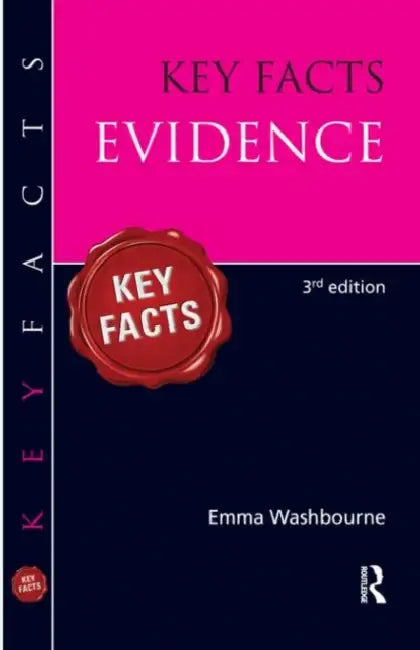 Key Facts Evidence by Emma Washbourne