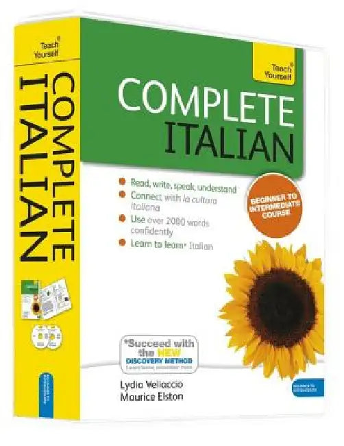 Complete Italian Beginner to Intermediate Course: Learn to Read, Write, Speak and Understand a New Language [With CD (Audio)] by Lydia Vellacio
