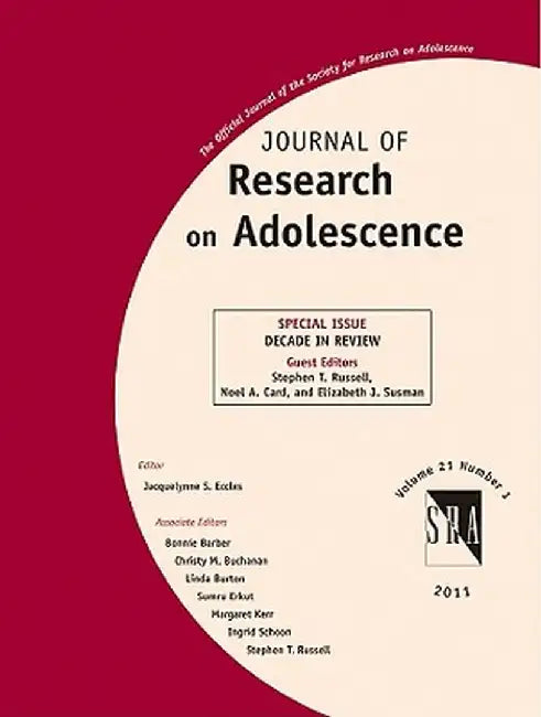 Journal of Research on Adolescence: Decade in Review by Stephen T. Russell