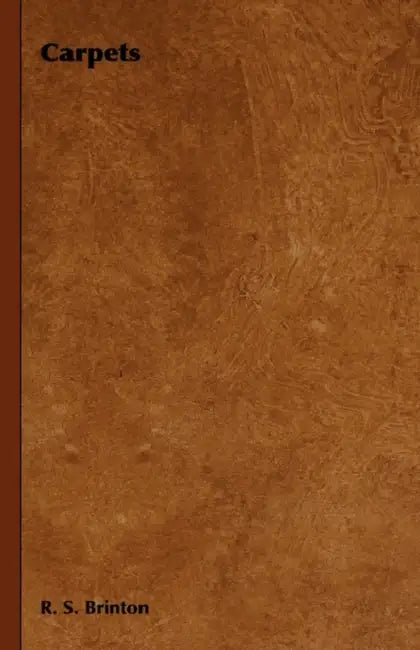 Carpets by R. S. Brinton, Havelock Ellis