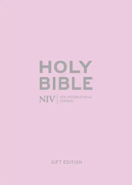 NIV Pocket Pastel Pink Soft-tone Bible by New International Version