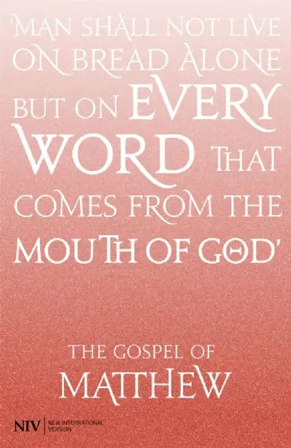 NIV Gospel of Matthew by New International Version