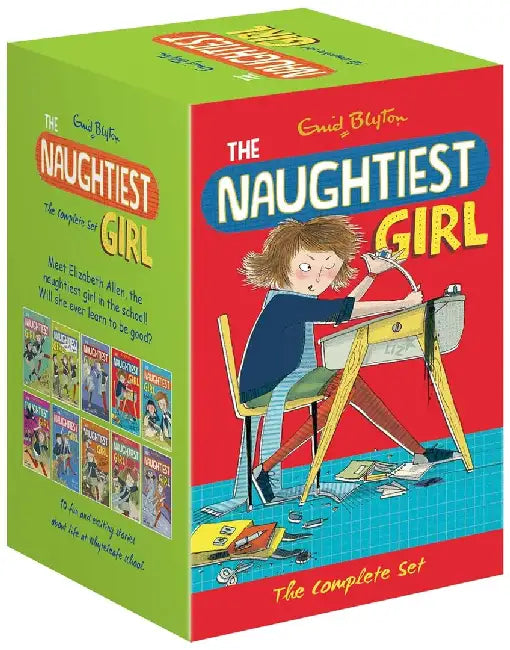 Naughtiest Girl Complete Box Set Of 10 Titles by Blyton, Enid