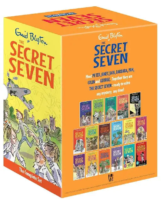 Secret Seven Complete Box Set Of 17 Titles by Blyton, Enid