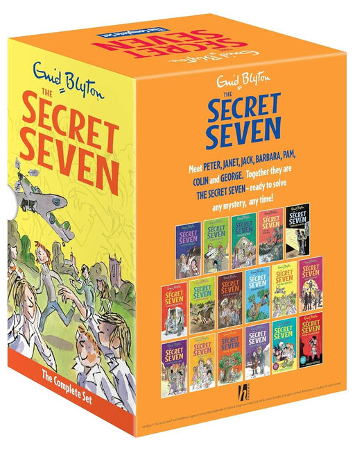 Secret Seven Complete Box Set Of 17 Titles by Blyton, Enid