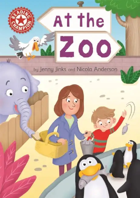 Reading Champion: At the Zoo by Jenny Jinks