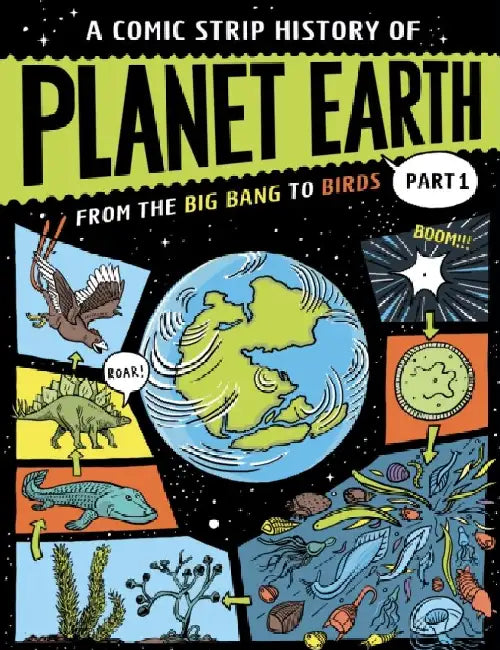 A Comic Strip History of Planet Earth: Part 1 From the Big Bang to Birds by Anna Claybourne