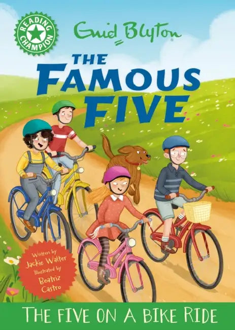 Reading Champion: The Famous Five: The Five on a Bike Ride: Green Band 5 by Jackie Walter