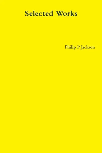 Selected Works by Philip Jackson