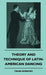 Theory and Technique of Latin-American Dancing by Frank Borrows