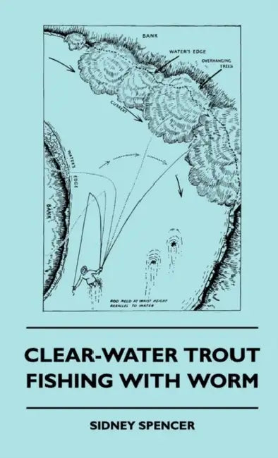 Clear-Water Trout Fishing With Worm by Sidney Spencer