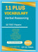 11 Plus Vocabulary Verbal Reasoning Book 2 by To Success, 11 Help