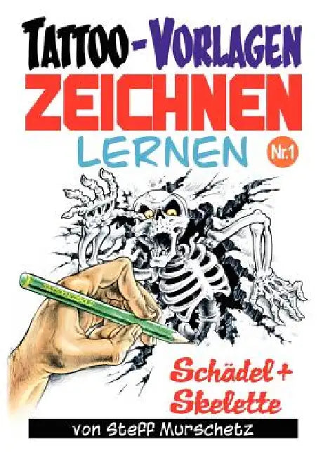 Tattoo-Vorlagen zeichnen lernen Nr.1 by Steff Murschetz