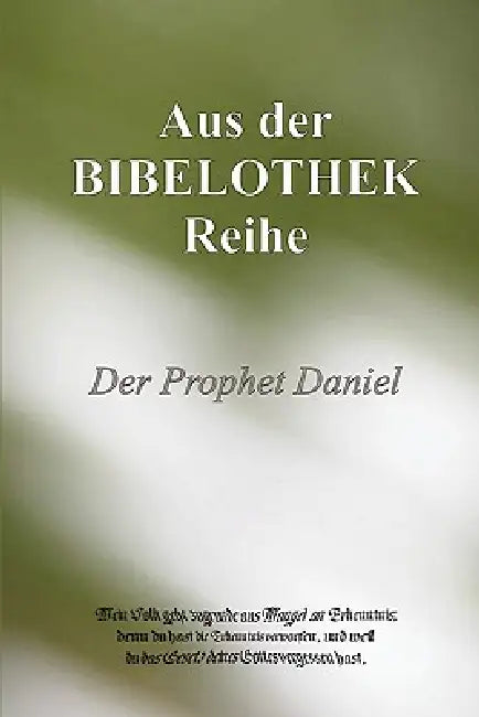 Der Prophet Daniel by Buch@ Bibelothek de