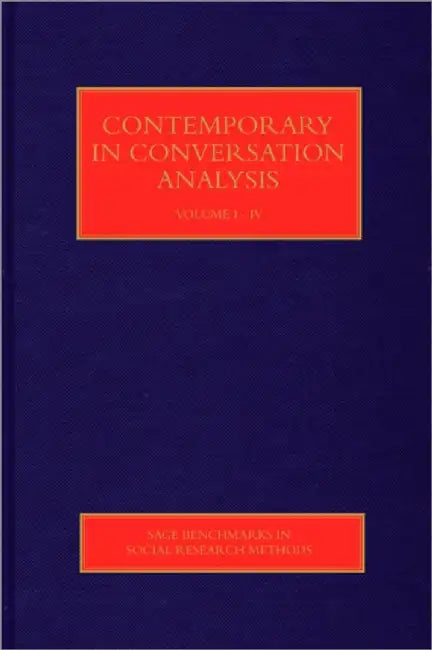 Contemporary Studies In Conversation Analysis by Paul Drew, John Heritage