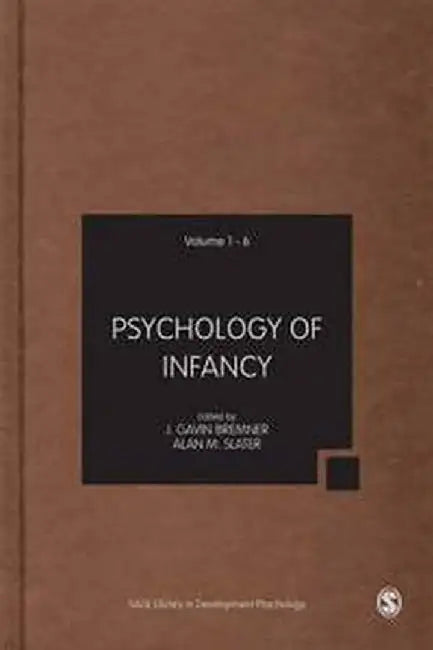 Psychology Of Infancy  (6 Vols. Set) by J. Gavin Bremner, Alan M Slater