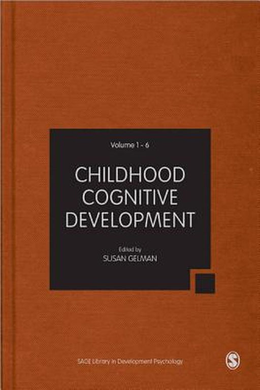 Childhood Cognitive Development by Susan Gelman