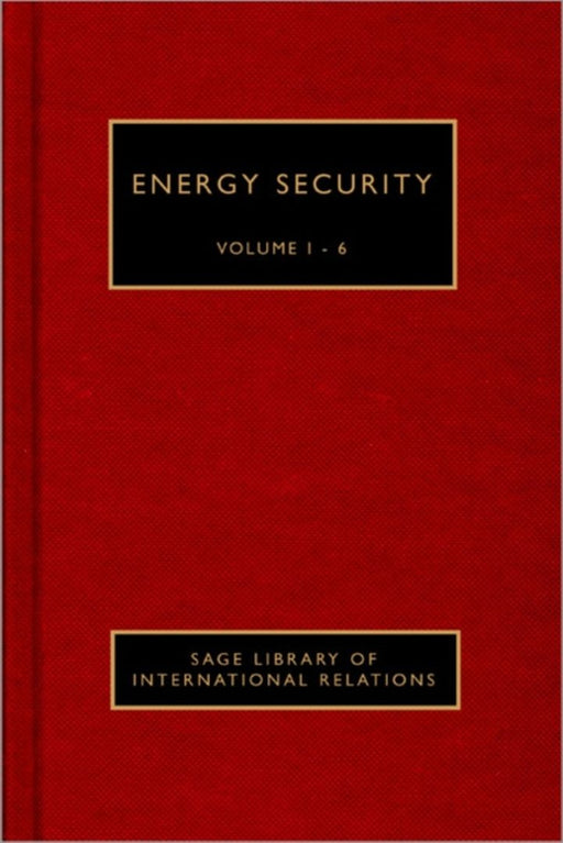Energy Security by Benjamin K. Sovacool