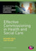 Effective Commissioning in Health and Social Care by Richard Field