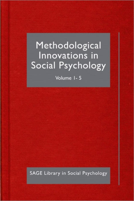 Methodological Innovations In Social Psychology by Harry T. Reis