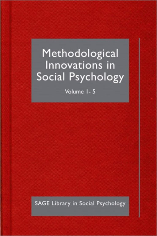 Methodological Innovations In Social Psychology by Harry T. Reis