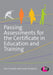 Passing Assessments for the Certificate in Education and Training by Gravells