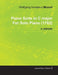 Piano Suite in C Major by Wolfgang Amadeus Mozart for Solo Piano (1782) K.399/385i by Wolfgang Amadeus Mozart