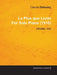 La Plus Que Lente by Claude Debussy for Solo Piano (1910) Cd128(l.121) by Claude Debussy