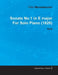 Sonata No.1 in E Major by Felix Mendelssohn for Solo Piano (1826) Op.6 by Felix Mendelssohn