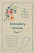 Embroidery Stitches Part 1 - Instruction Paper With Examination Questions by Mary Brooks Picken