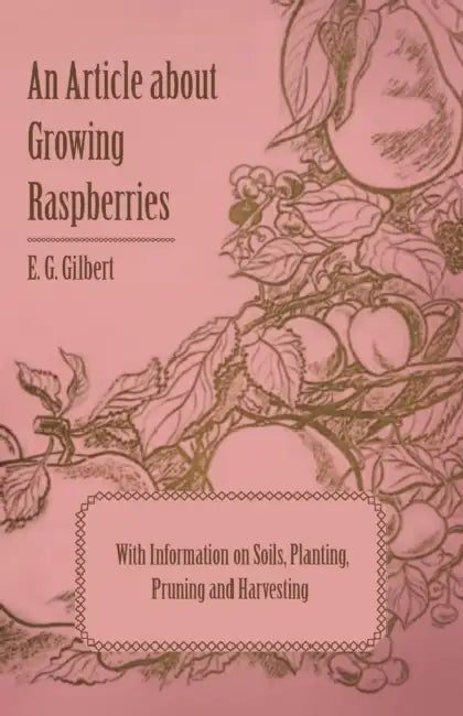An Article about Growing Raspberries with Information on Soils, Planting, Pruning and Harvesting by E. G. Gilbert
