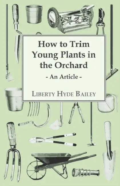 How to Trim Young Plants in the Orchard - An Article by L. H. Bailey
