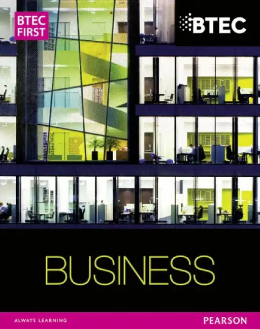 BTEC First Business Student Book by Carol Carysforth