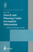 Search and Planning Under Incomplete Information: A Study Using Bridge Card Play by Ian Frank