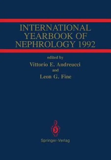 International Yearbook of Nephrology 1992 by Vittorio E. Andreucci
