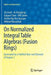 On Normalized Integral Table Algebras (Fusion Rings): Generated by a Faithful Non-Real Element of Degree 3 by Zvi Arad
