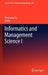 Informatics and Management Science I by Wenjiang Du