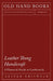 Leather Thong Handicraft - A Historical Article on Leatherwork by Lester Griswold