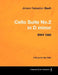 Johann Sebastian Bach - Cello Suite No.2 in D minor - BWV 1008 - A Score for the Cello by Johann Sebastian Bach