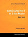 Johann Sebastian Bach - Cello Suite No.4 in E-flat Major - BWV 1010 - A Score for the Cello by Johann Sebastian Bach