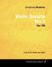 Johannes Brahms - Violin Sonata No.3 - Op.108 - A Score for Violin and Piano by Johannes Brahms