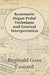Systematic Organ Pedal Technique and General Interpretation by Reginald Goss Custard