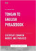 Tongan To English Phrasebook - Everyday Common Words And Phrases by Publishing, Ps