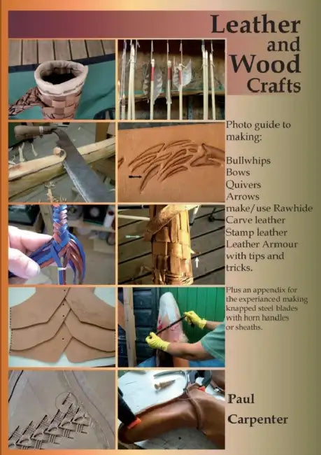 Leather and wood crafts by Paul Carpenter